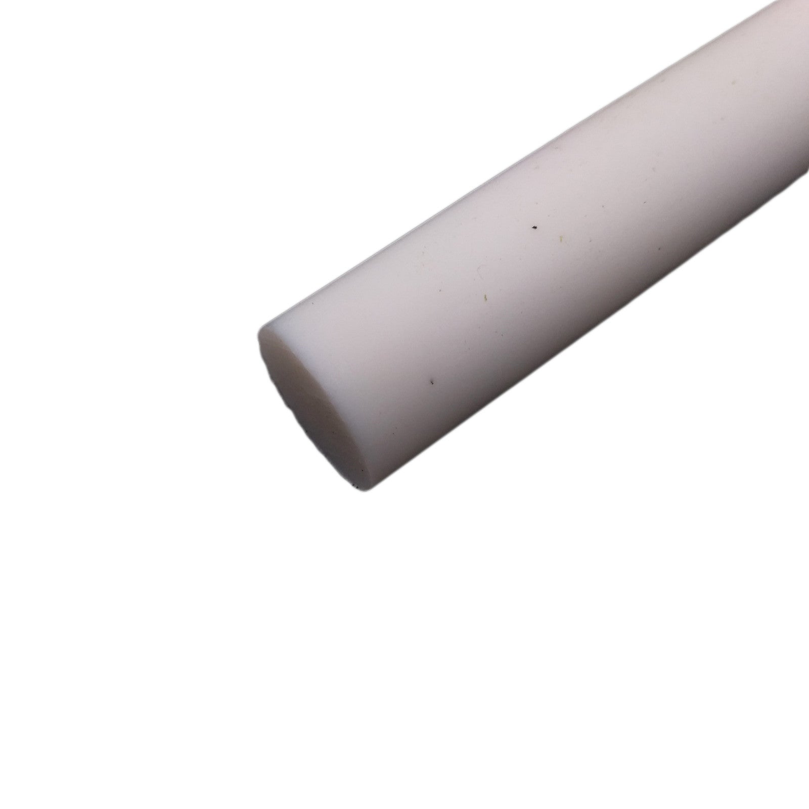 5pcs Dia 0.55" (14mm) ±10% 4" (100mm) Polytetrafluoroethylene PTFE Round Rod Bar