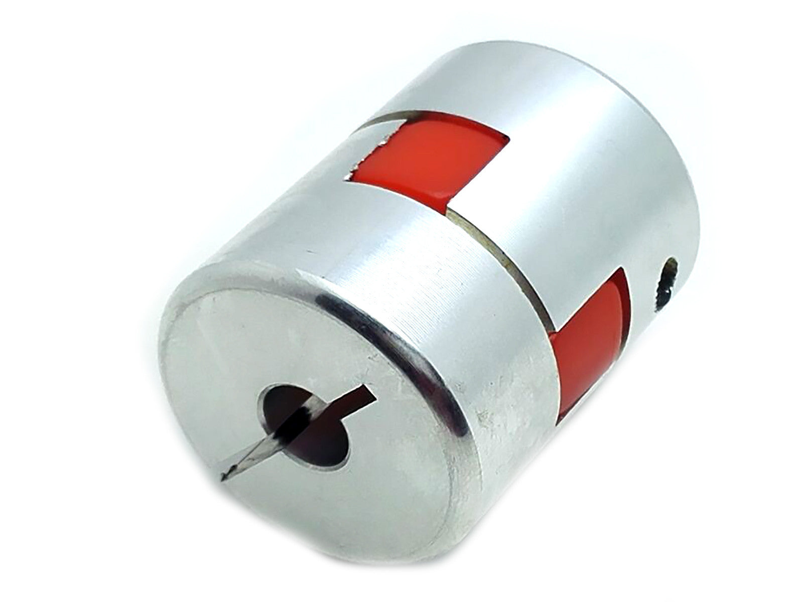 US Stock 8x12.7mm 1/2" CNC Flexible Plum Coupling Shaft Coupler Connect D25 L30