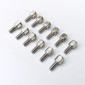 25pcs Brass #4-40x5+7 Jackscrew Cylinder Screw Motherboard VGA DB9 DVI COM Port