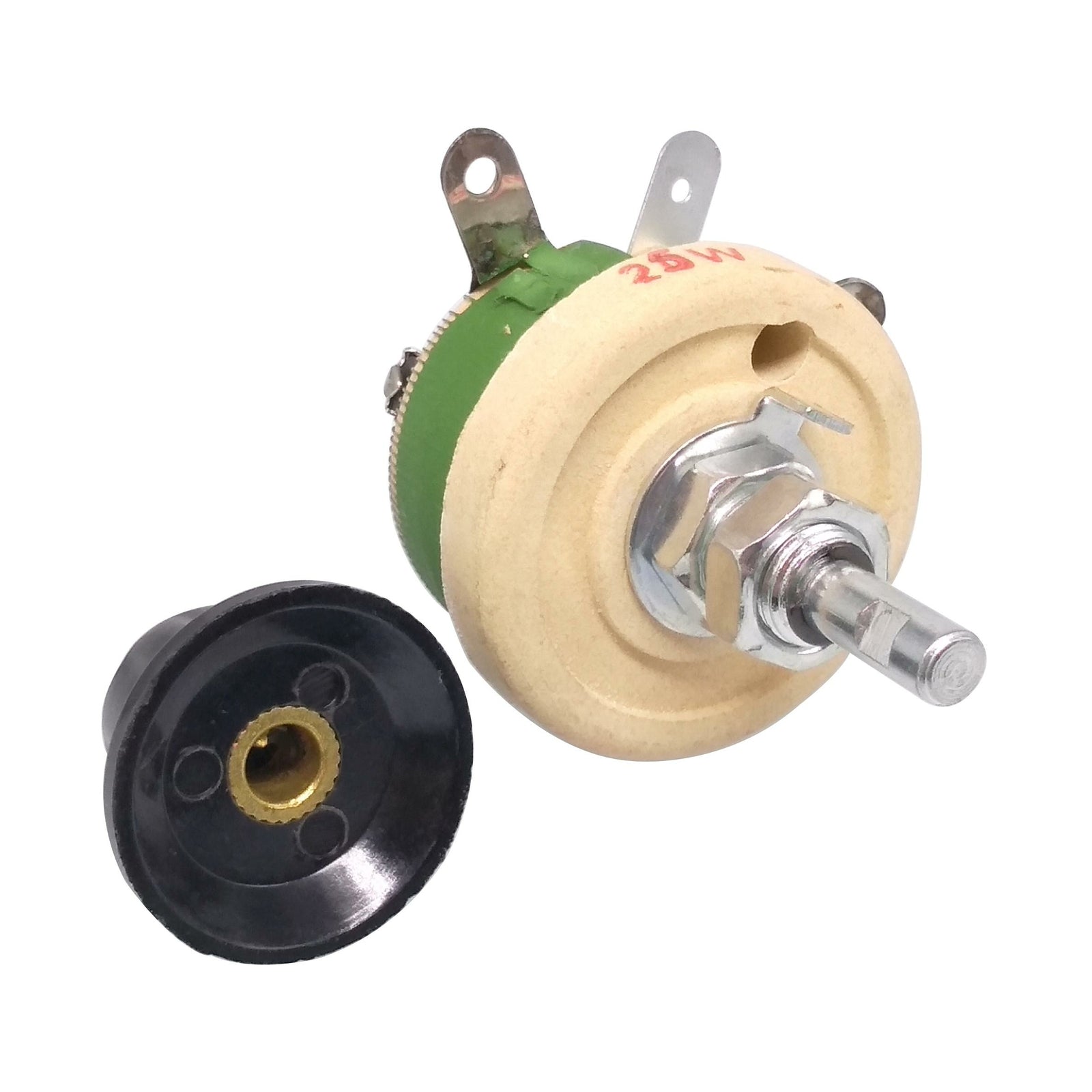 25W 100 OHM High Power Wirewound Potentiometer, Rheostat, Variable Resistor