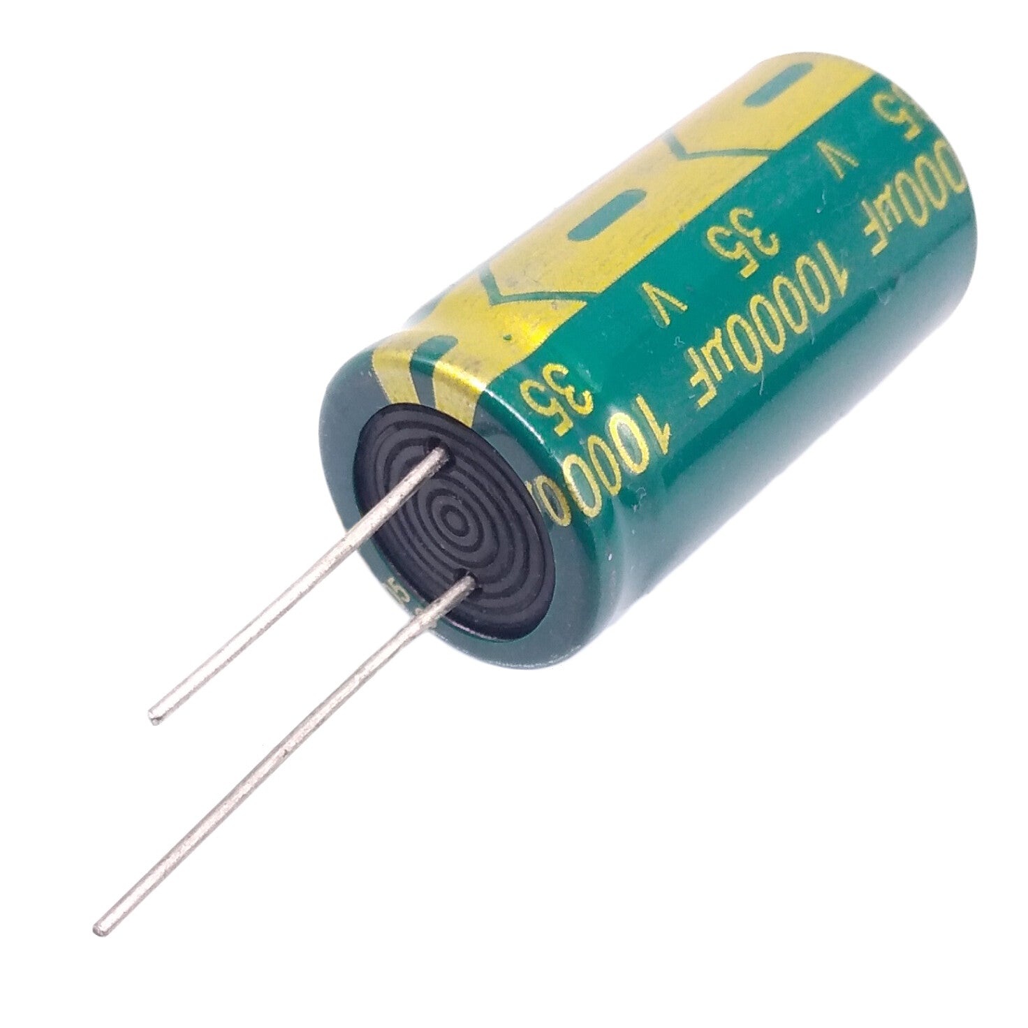 AU Stock 2pc Electrolytic Capacitors 10000uF 10000mfd 35V +105℃ Radial 18 x 38mm