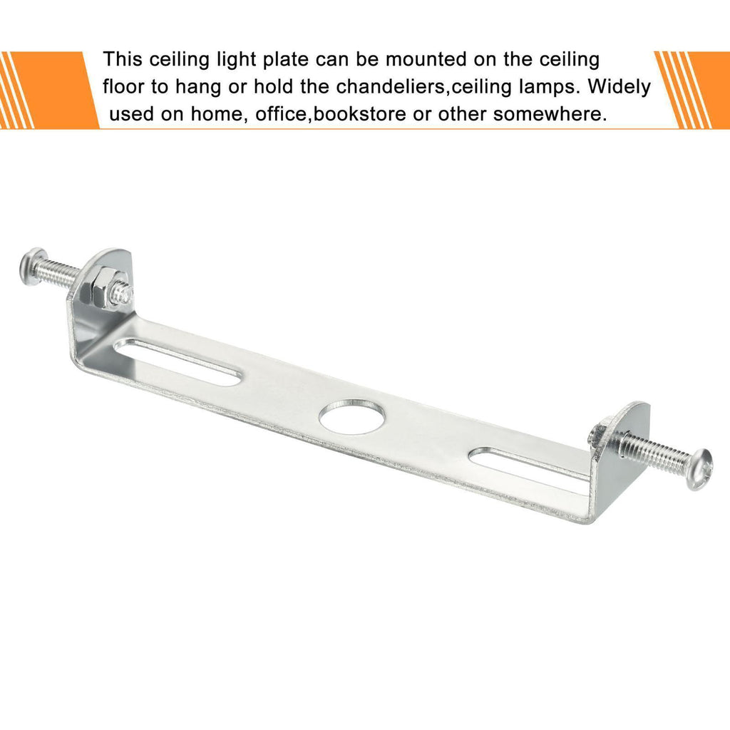 2 set Ceiling Light Plate 100x18x17mm Light Fixture Chandelier Mounting Bracket