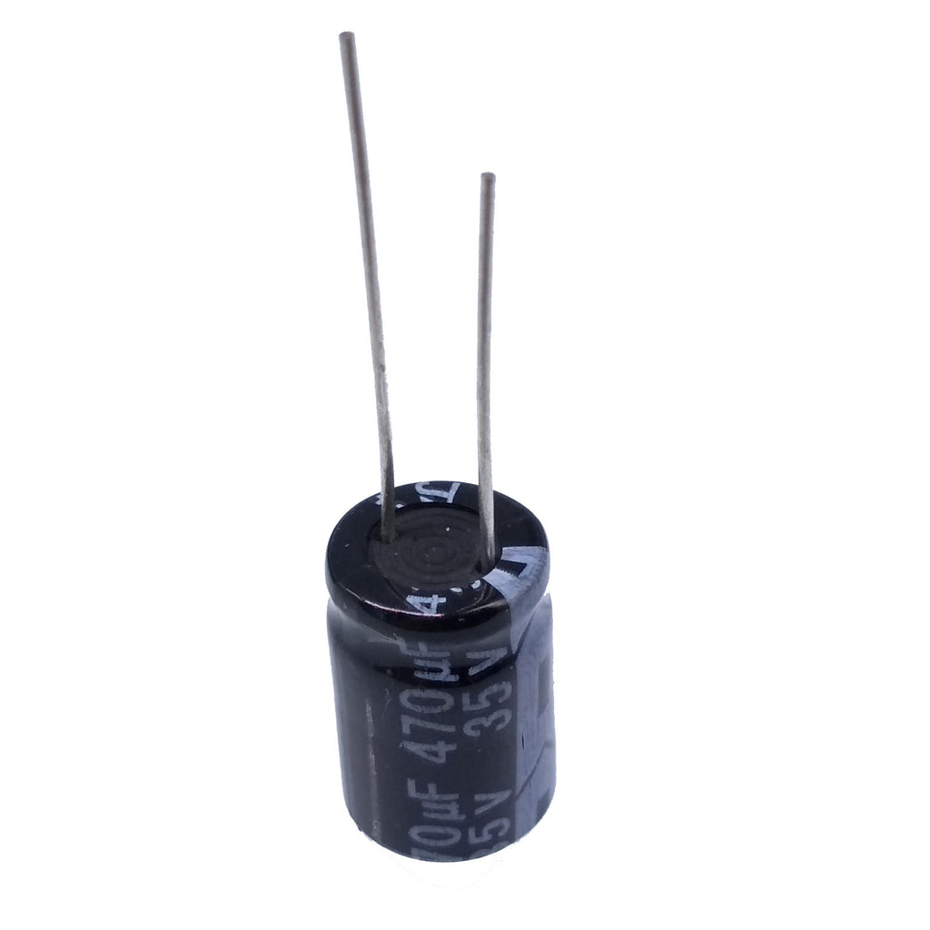 AU Stock 50pcs Electrolytic Capacitors 470uF 470mfd 35V +105℃ Radial 10 x 17mm