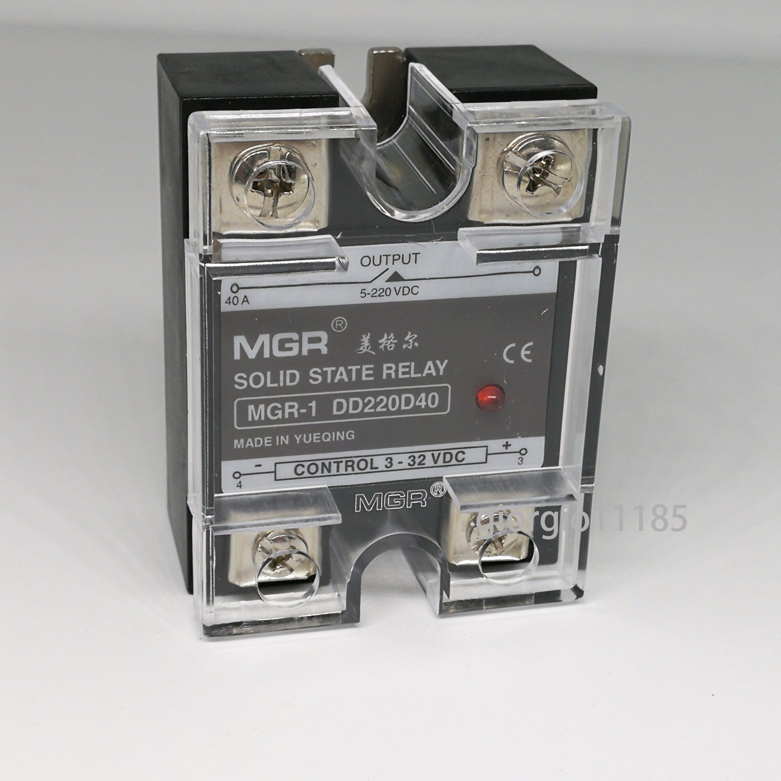 40A Solid State Relay SSR DC-DC Input 3-32V DC Load 5-220V DC DD220D40