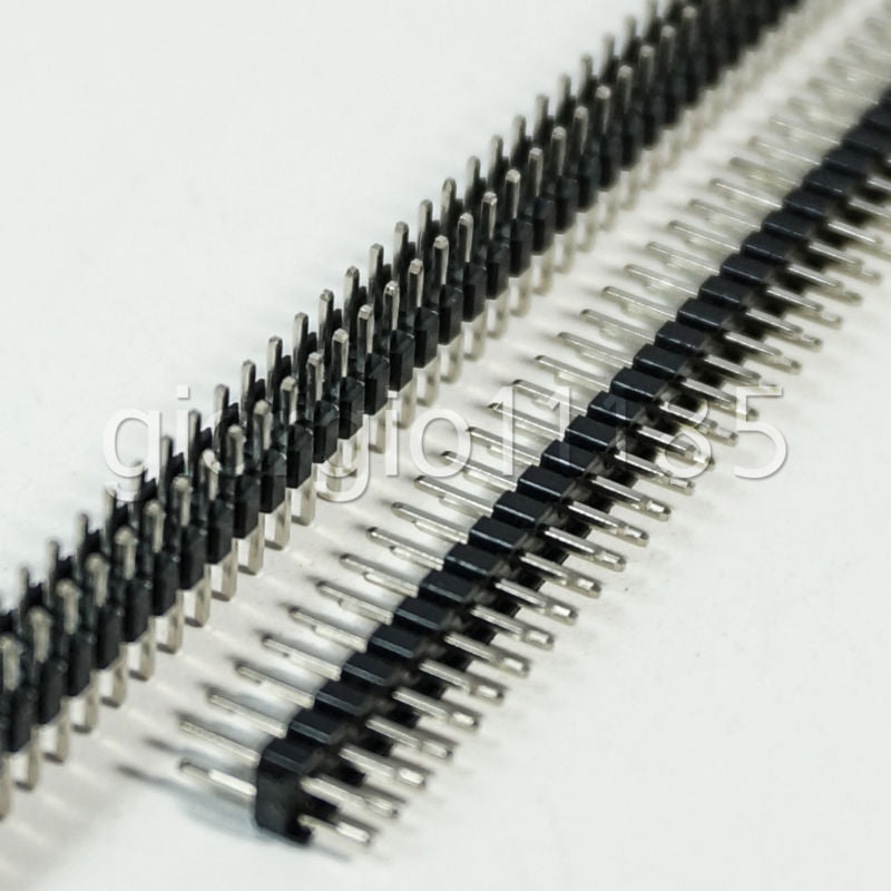 US Stock 10pcs 40-Pin 40P 2mm Male Double Row Pin Header Strip