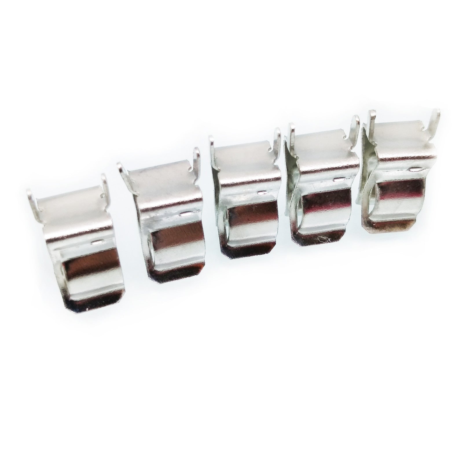 US Stock 100pc 6 x 30mm Fuse Clip Fuse Holder Copper and Nickel Plated Fuse Base