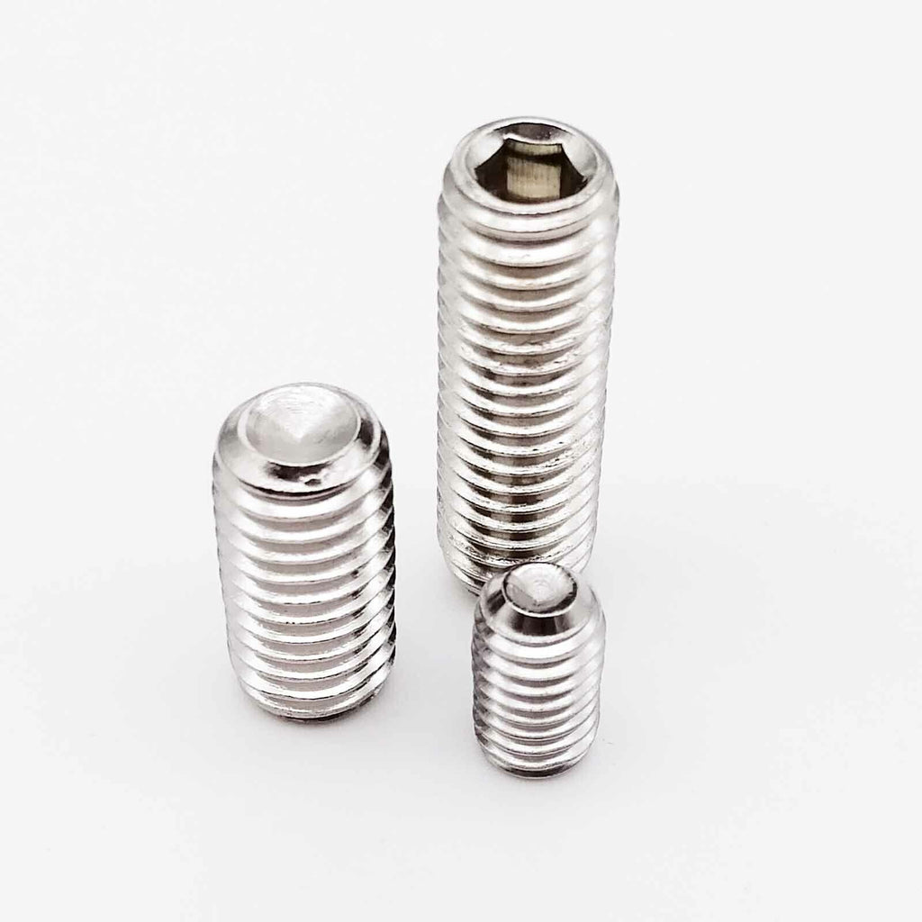 50pcs M3 x 16mm Hex Hexagon Socket Allen Head Cup Point Grub Set Screw Bolt