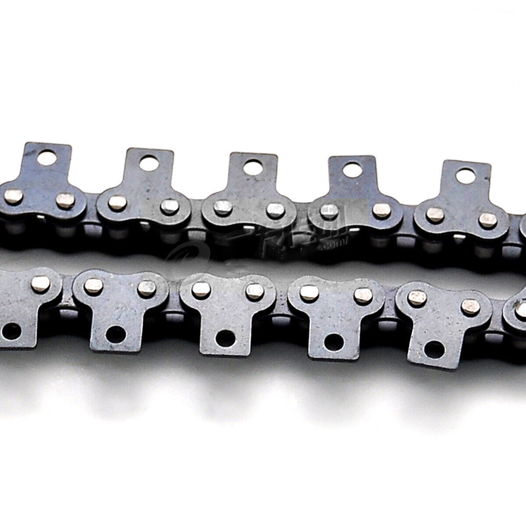 1.524M 08B-1 Roller Chain 1/2" Drive Chain Ears Hole 6.5mm +Lock Link