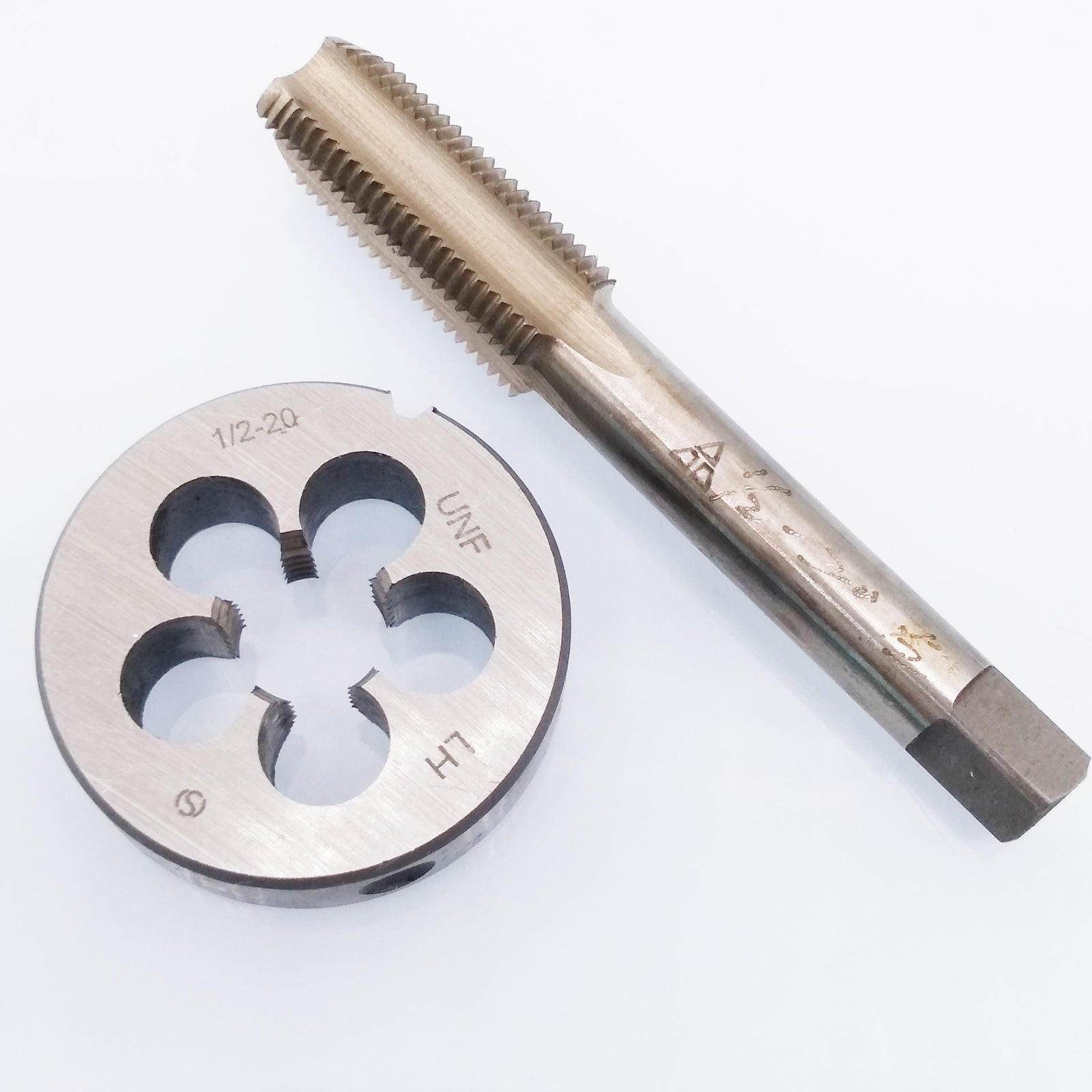 US Stock HSS 1/2-20 UNF Tap & 1/2-20 UNF Die Left Hand
