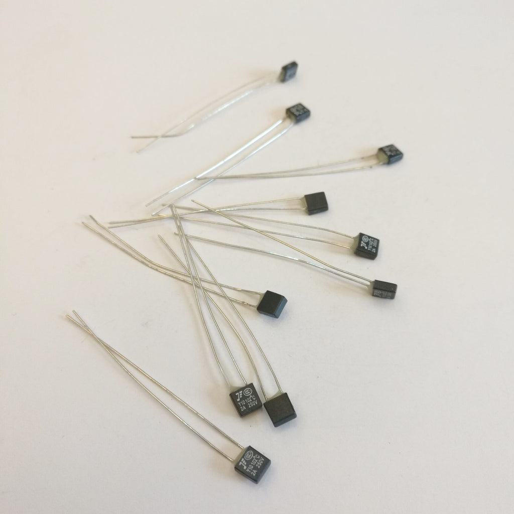 AU Stock 10pcs RH 115℃ Thermal Fuse 2A 250V