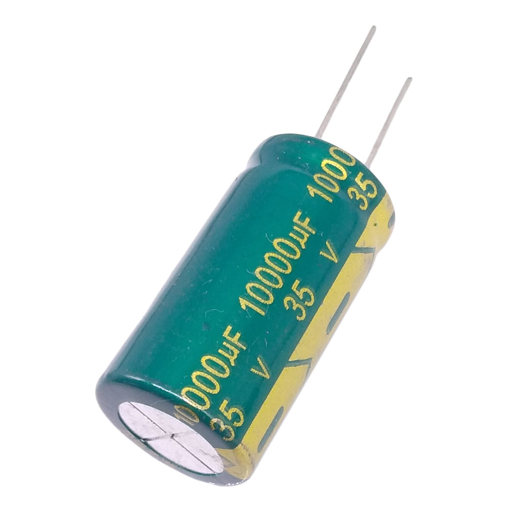 AU Stock 2pc Electrolytic Capacitors 10000uF 10000mfd 35V +105℃ Radial 18 x 38mm