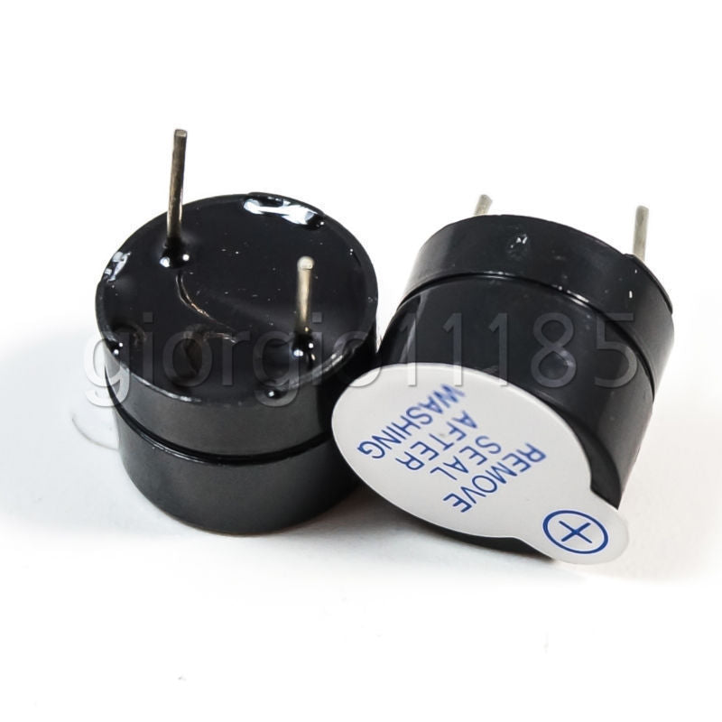 US Stock 20pcs 5V Active Buzzer Magnetic Long Continous Beep Tone Alarm Ringer