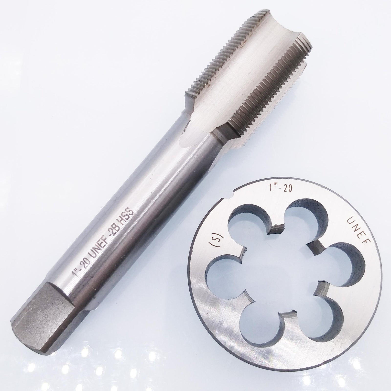 AU Stock HSS 1"-20 UNEF Tap & 1"-20 UNEF Die Right Hand