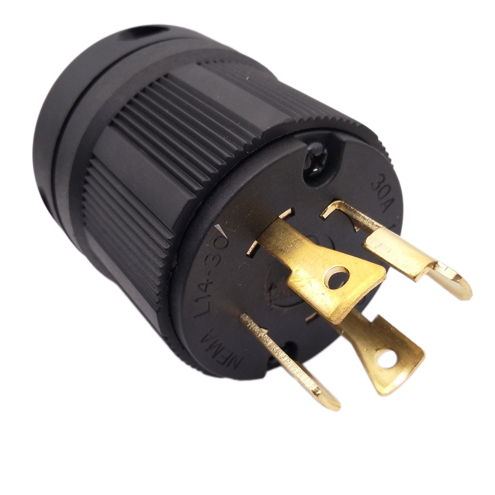US Stock 2x NEMA-L14-30 UL Listed Locking Generator Plug 30A 125/250V L14-30P