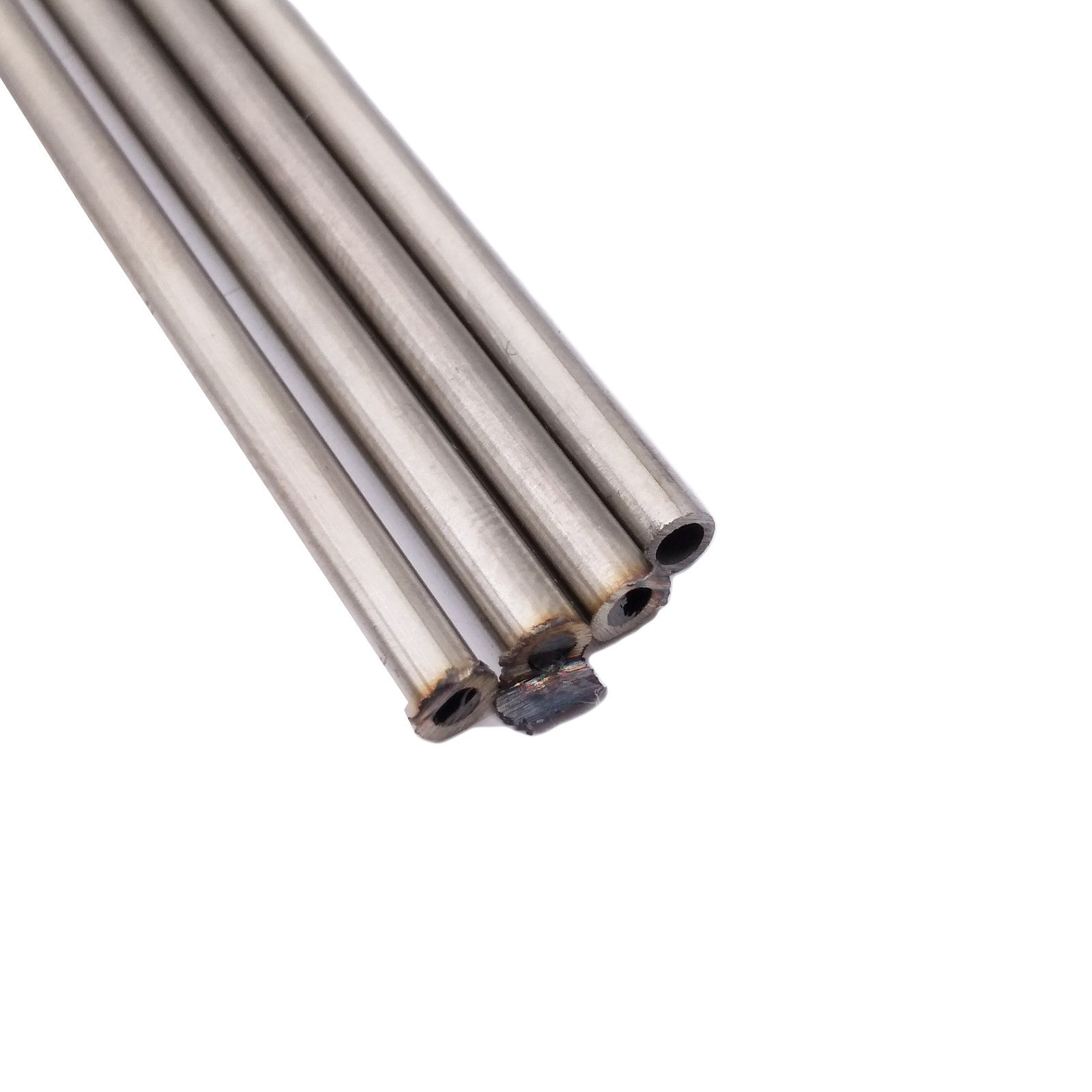 US Stock 4pcs OD 3mm ID 1mm Length 250mm 304 Stainless Steel Capillary Tube