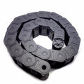 US Stock 1M 1000mm Black Long Nylon Cable Drag Chain Wire Carrier 25 x 38mm