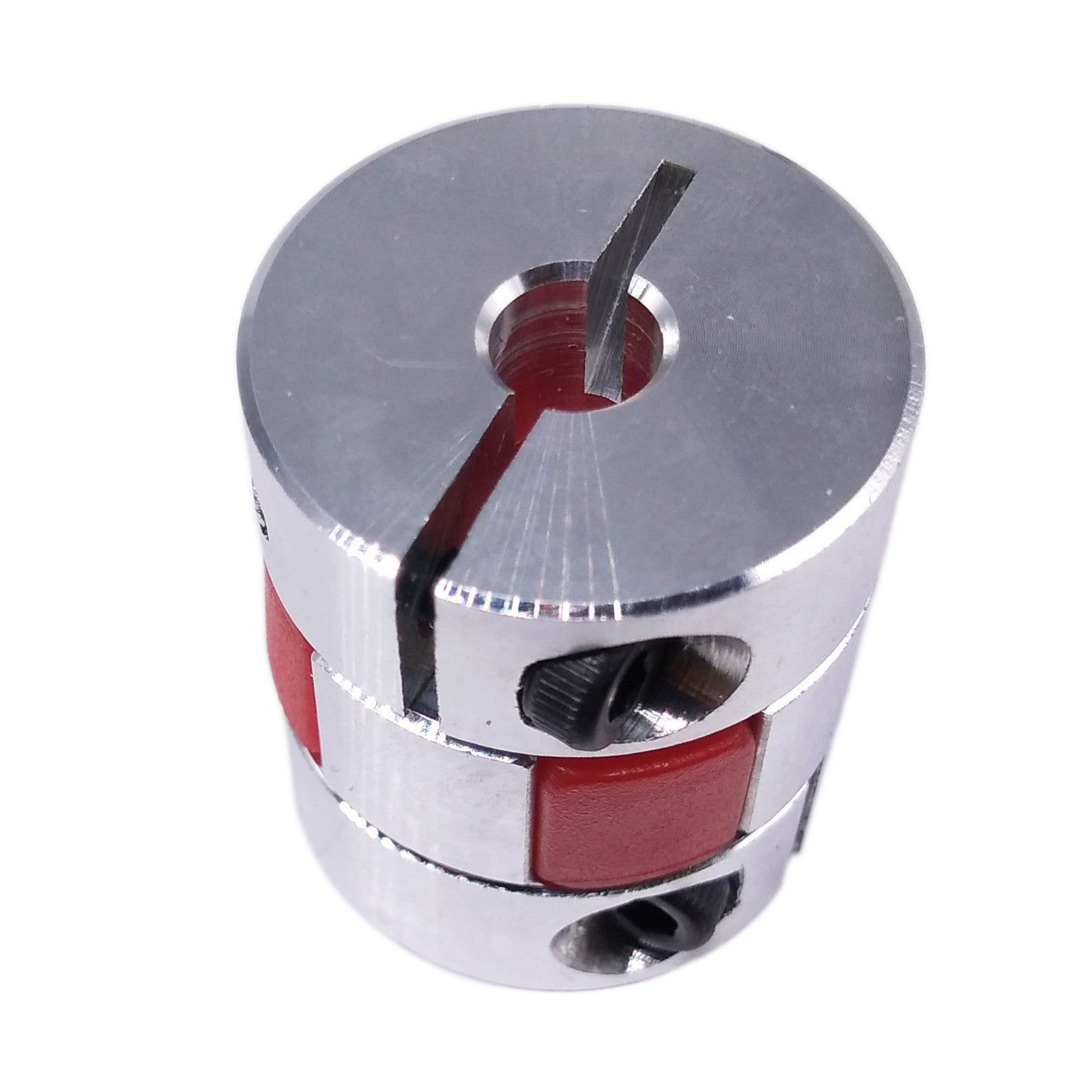 US Stock 6.35 1/4"x6mm CNC Flexible Plum Coupling Shaft Coupler Connect D25 L30
