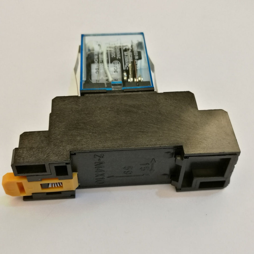 AU Stock MY2N-J MY2NJ HH52P-L 24V DC Coil Cube Relay & PYF08A Socket Base