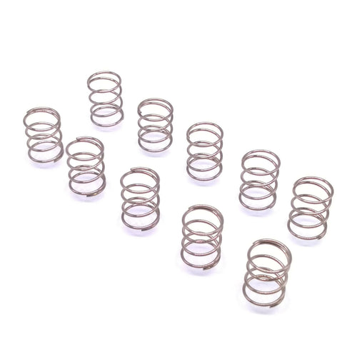 10x 0.6mm Wire Dia Stainless Steel Compression Spring Pressure OD 8mm Length 10