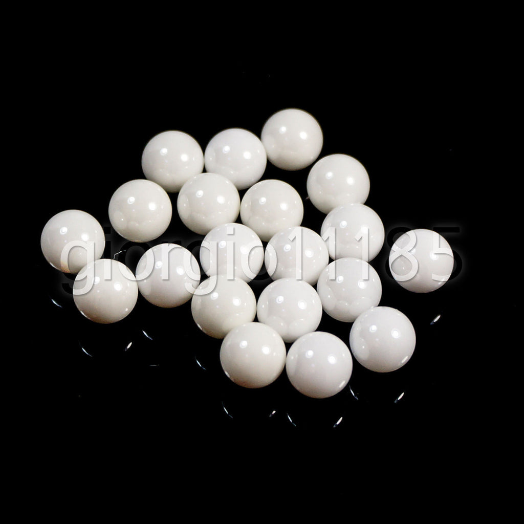 US Stock 5pcs 7mm 0.27559 inch Ceramic Bearing Balls ZrO2 Zirconia Oxide Ball G5