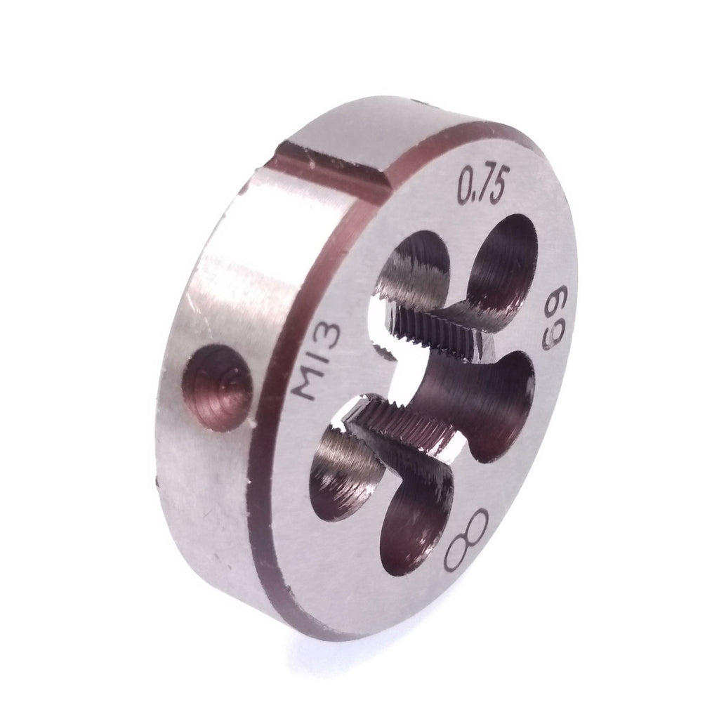 US Stock HSS 13mm x 0.75 Metric Die Right Hand Thread M13 x 0.75mm Pitch