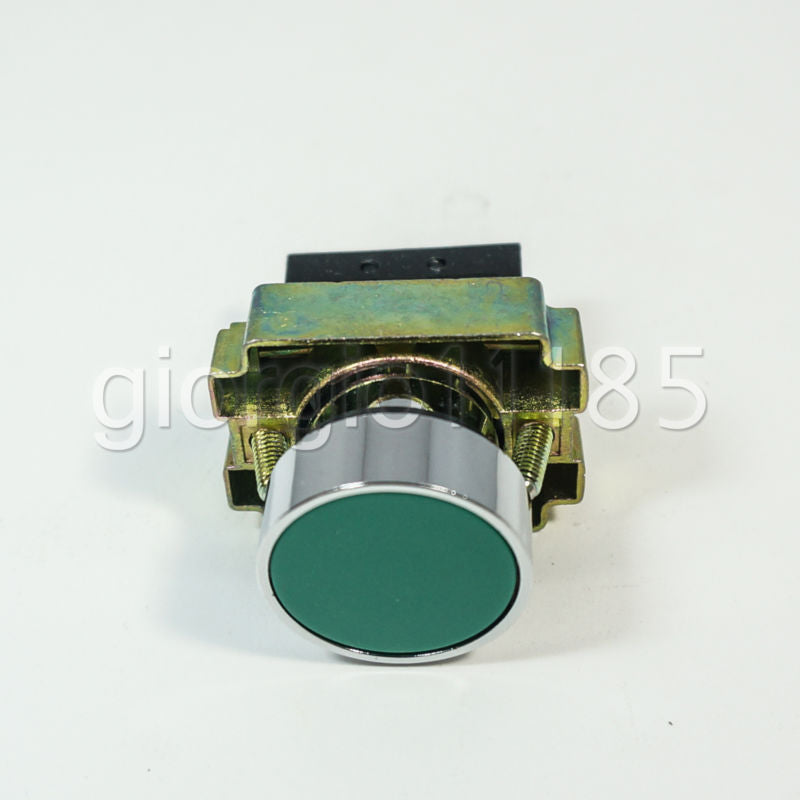 US Stock 2pcs 1 NO XB2-BA31 Momentary Green Flush Push-Button Switch