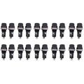 US Stock 20pcs Panel Mount Fuse Holder Socket For 5 x 20mm Glass Fuses 250V 10A