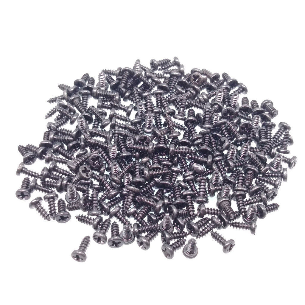 1000pcs M1.7 x 5mm Phillips Rounded Head Small Self Tapping Screws