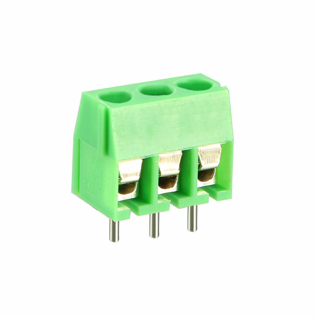 10pcs 3-pole 3.5mm terminal blocks PCB 3p 7x11x12mm