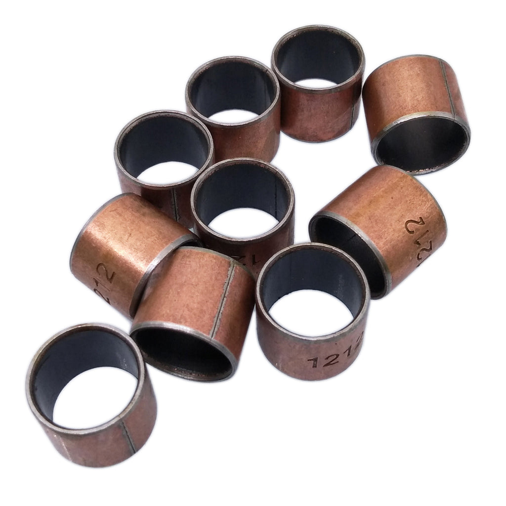 US Stock 10pcs SF-1 1212 Self Lubricating Bearing Bushing Sleeve 12 x 14 x 12mm