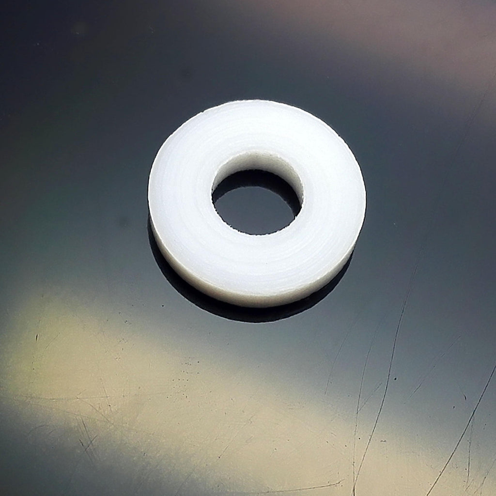 US Stock 25pcs New Polytetrafluoroethylene PTFE Washer Gasket 5mm x 12mm x 2mm