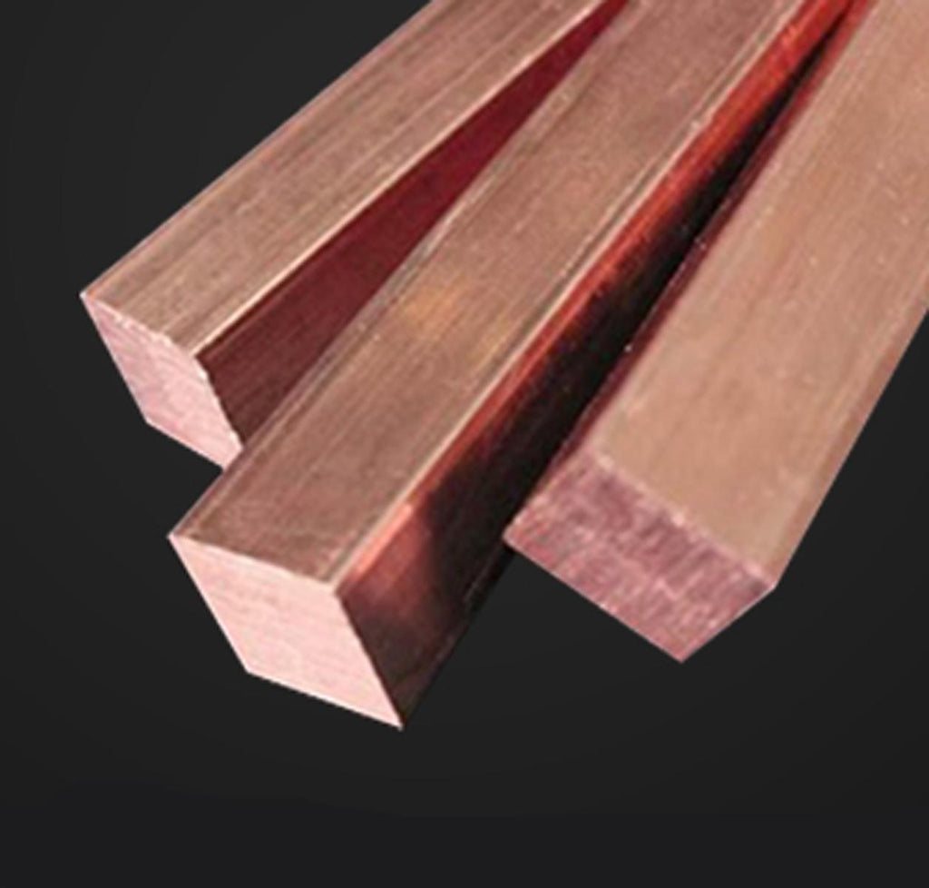 US Stock 50mm x 50mm x 60mm 99% Cu T2 Copper Flat Bar Stock