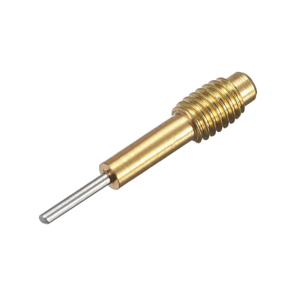 20pcs Replace Pins for Watch Band Pin Punch Tool 0.8mm Dia Brass Punch Pins