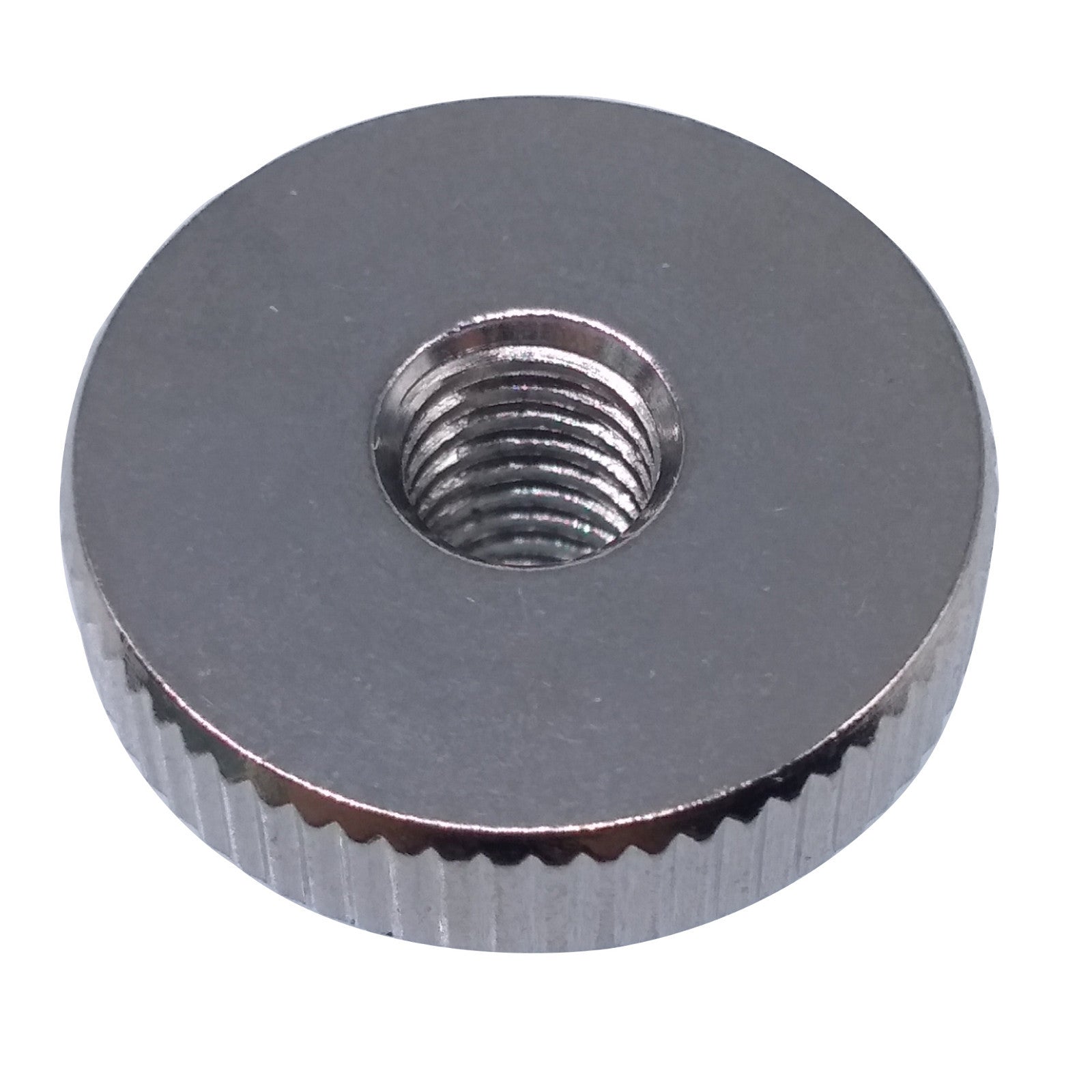 US Stock 5pcs M6 x 1mm Stainless Steel Knurled Thumb Nut Right Hand Thread