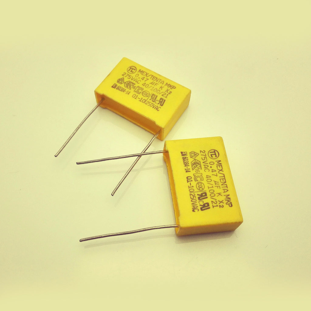 US Stock 10x Polyproplene Safety Capacitor 0.47uF 474K 10% MKP X2 275V Pitch23mm