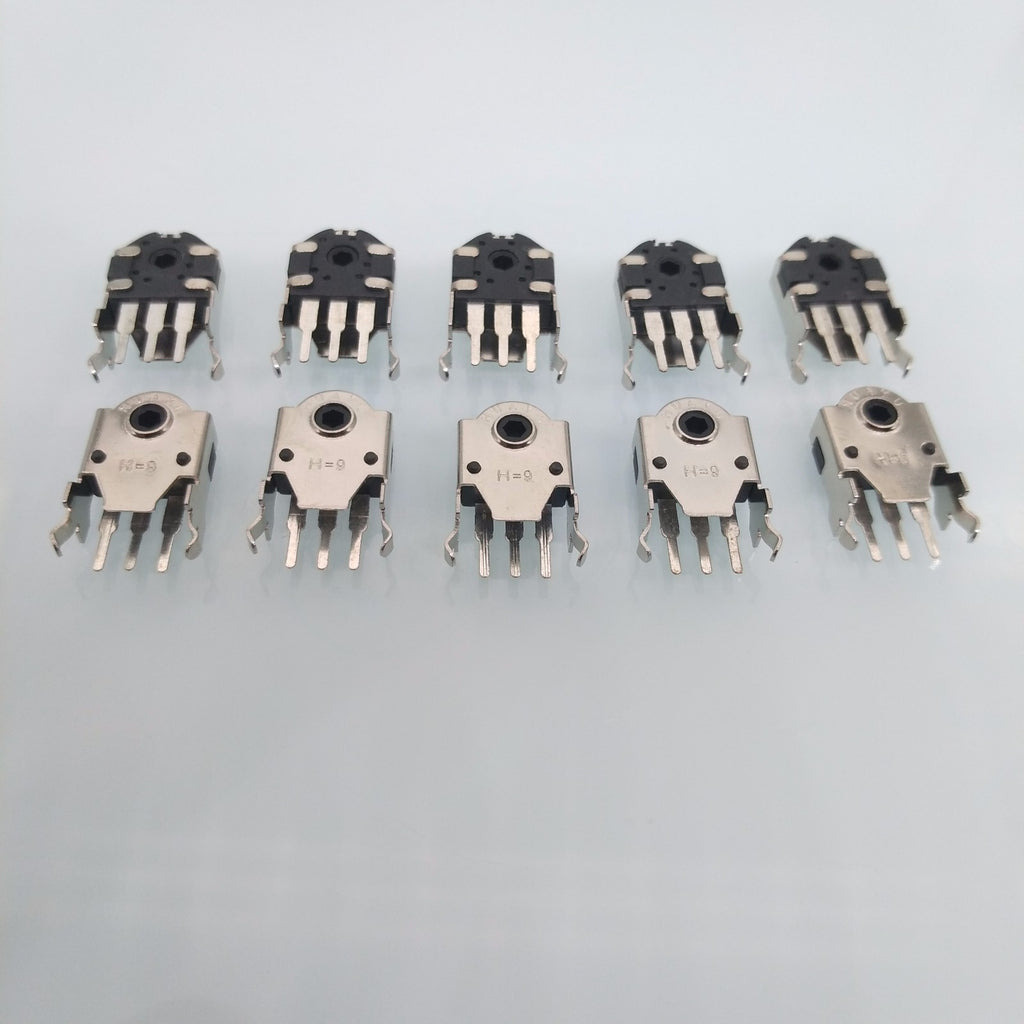 US Stock 10pcs 9mm Mouse Encoder Wheel Encoder Repair Parts Switch New