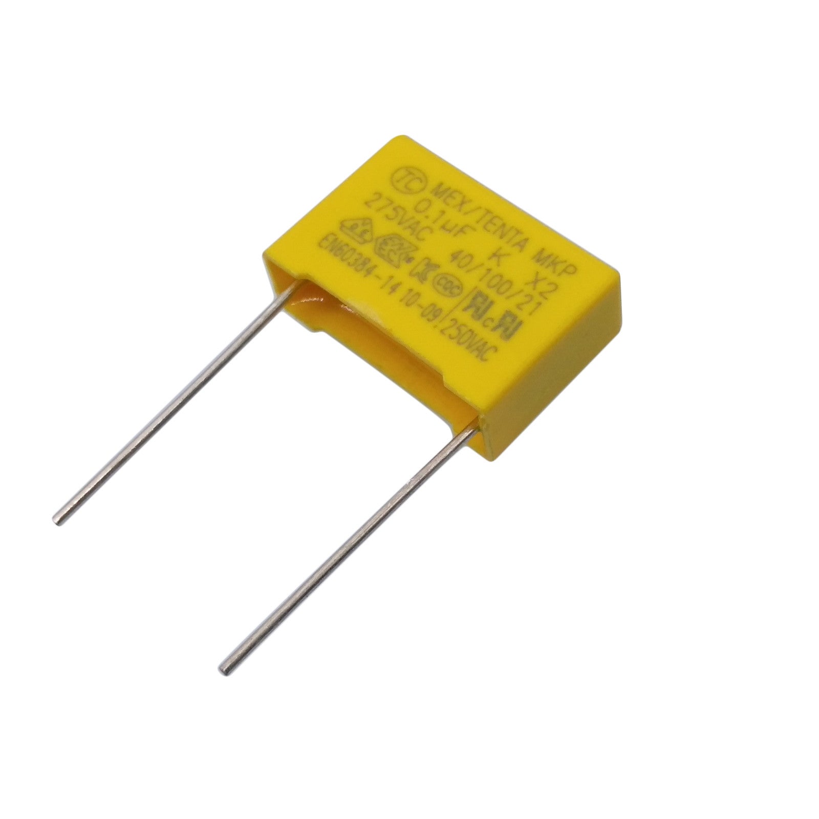 US Stock 10 Polyproplene Safety Capacitor 0.1uF 104K 10% MKP X2 275VAC Pitch15mm