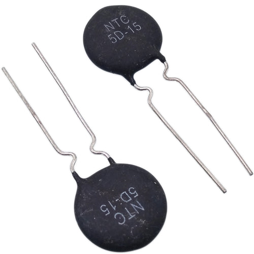 10pcs NTC 5D-15 Thermistor Resistor In Rush Current Limiter 5 Ohms 15mm