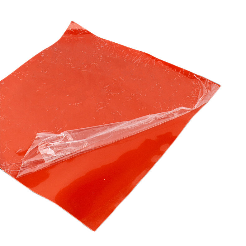 3mm ±10% Thick Silicone Rubber Sheets Film Seal Pads 500x500mm Red