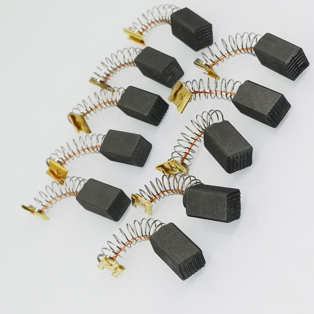US Stock 10pcs 6.5 x 7.5 x 13.5mm Carbon Brushes Motor Brush Set Replacement #41