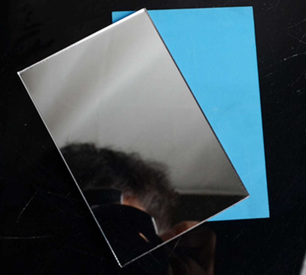 0.8 ±10% x 300 x 300mm Mirror Acrylic Sheet Perspex PMMA Reflective Plate