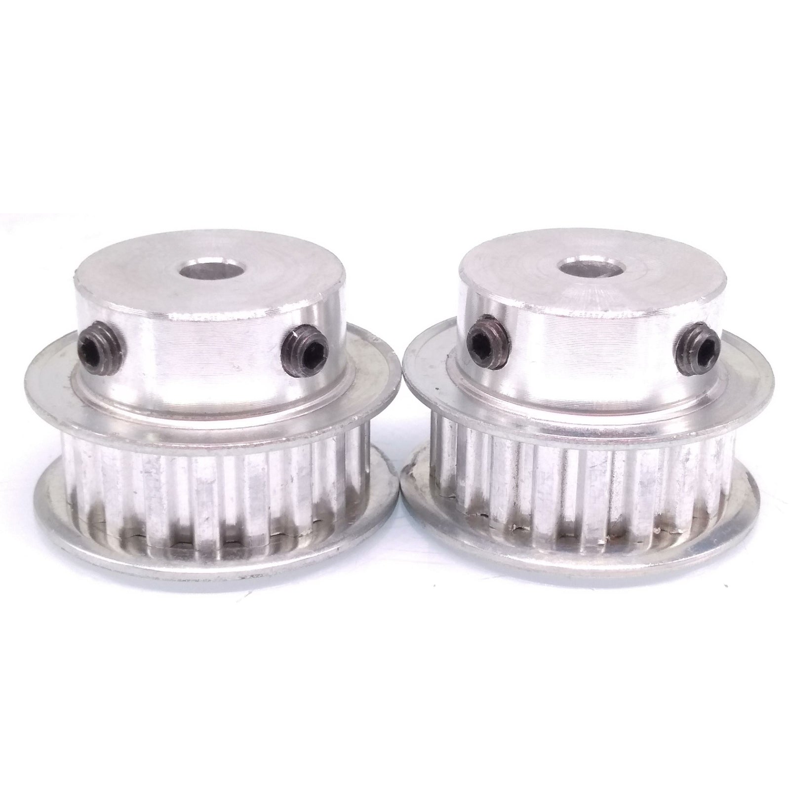 2pcs XL 20T Timing Belt Pulley Synchronous Wheel 6.35mm Bore For 10mm Width Belt