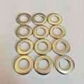 US Stock 50pcs M10 10mm 304 Stainless Steel Metric Flat Washer Washers