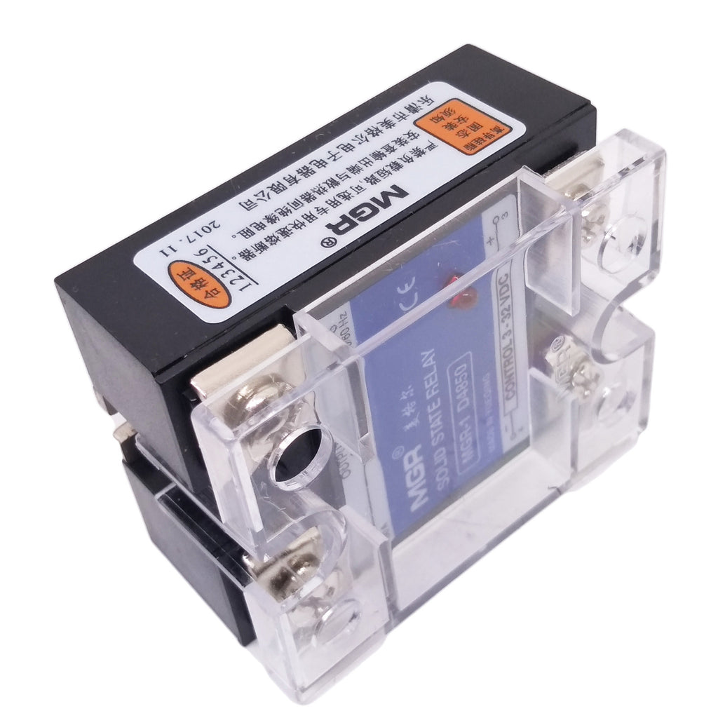 US Stock 50A Solid State Relay SSR DC-AC Input 3-32V DC Load 24-480V AC D4850