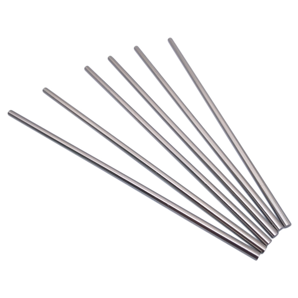 US Stock 6pcs 5mm x 200mm Machine Boring Tool HSS Round Lathe Bit Bars