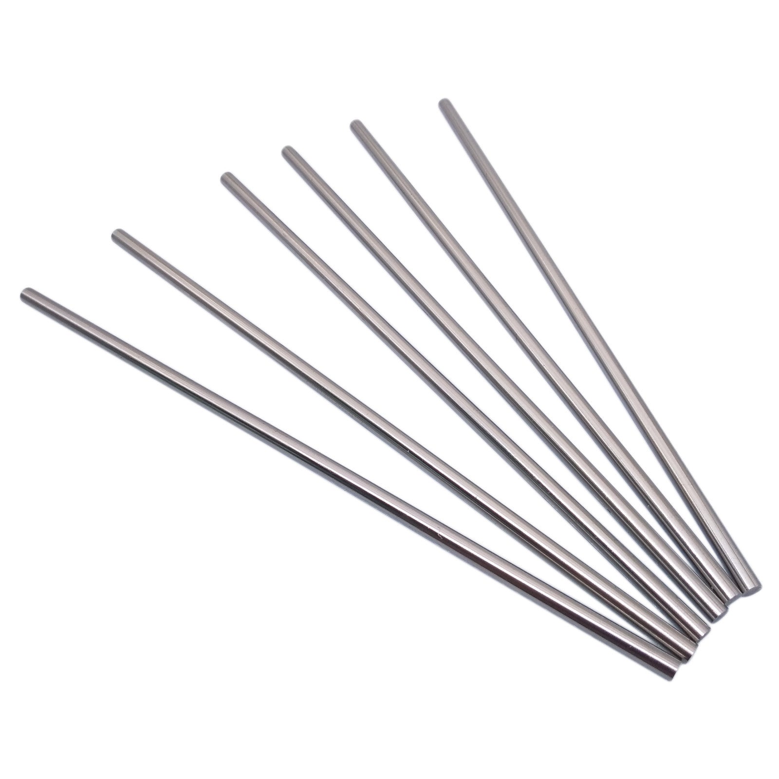 US Stock 6pcs 5mm x 200mm Machine Boring Tool HSS Round Lathe Bit Bars