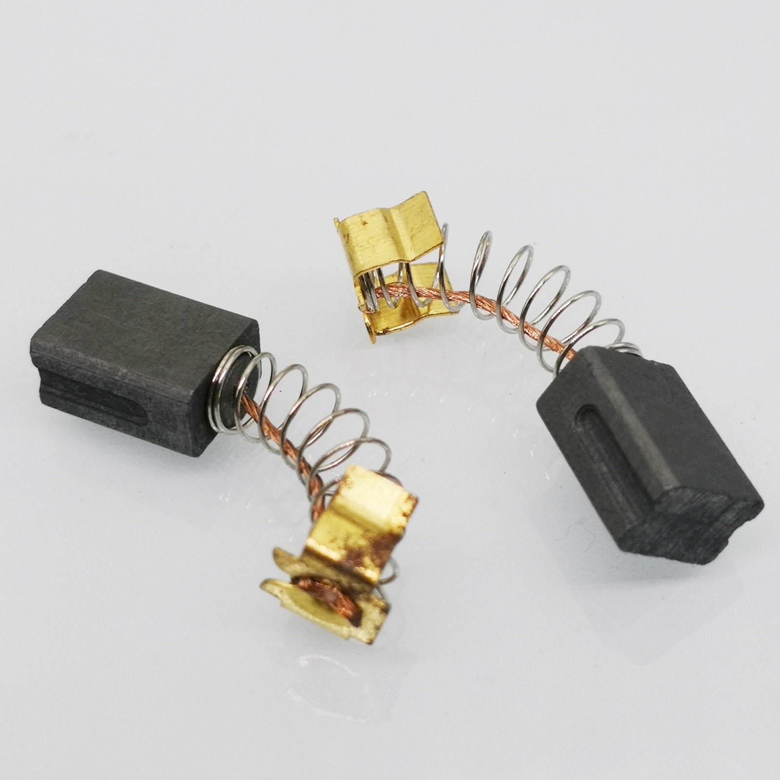 US Stock 6pcs 6mm x 9mm x 12mm Carbon Brushes Motor Brush Set Replacement #419