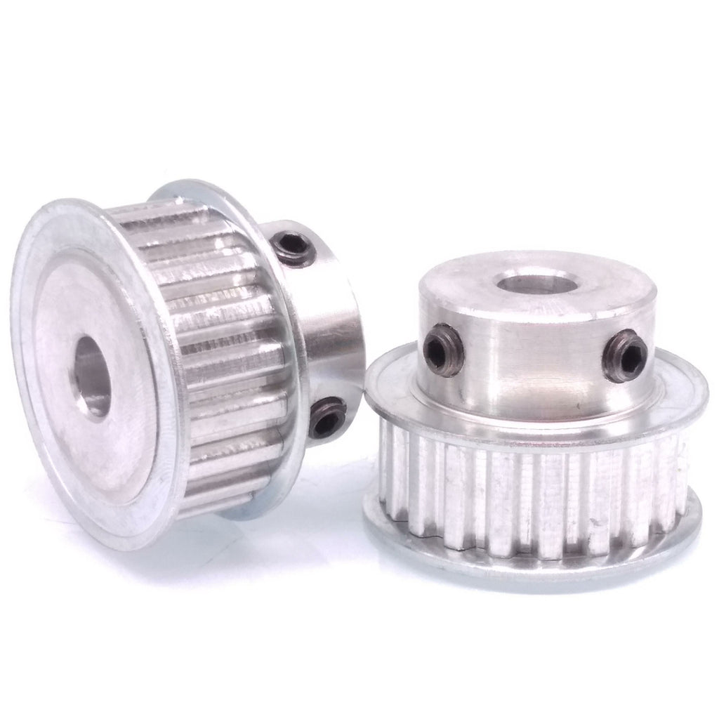 2pcs XL 20T Timing Belt Pulley Synchronous Wheel 8mm Bore For 10mm Width Belt