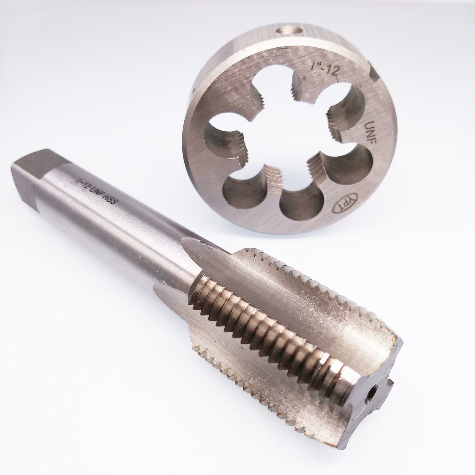 US Stock HSS 1"-12 Tap & 1"-12 Die Right Hand
