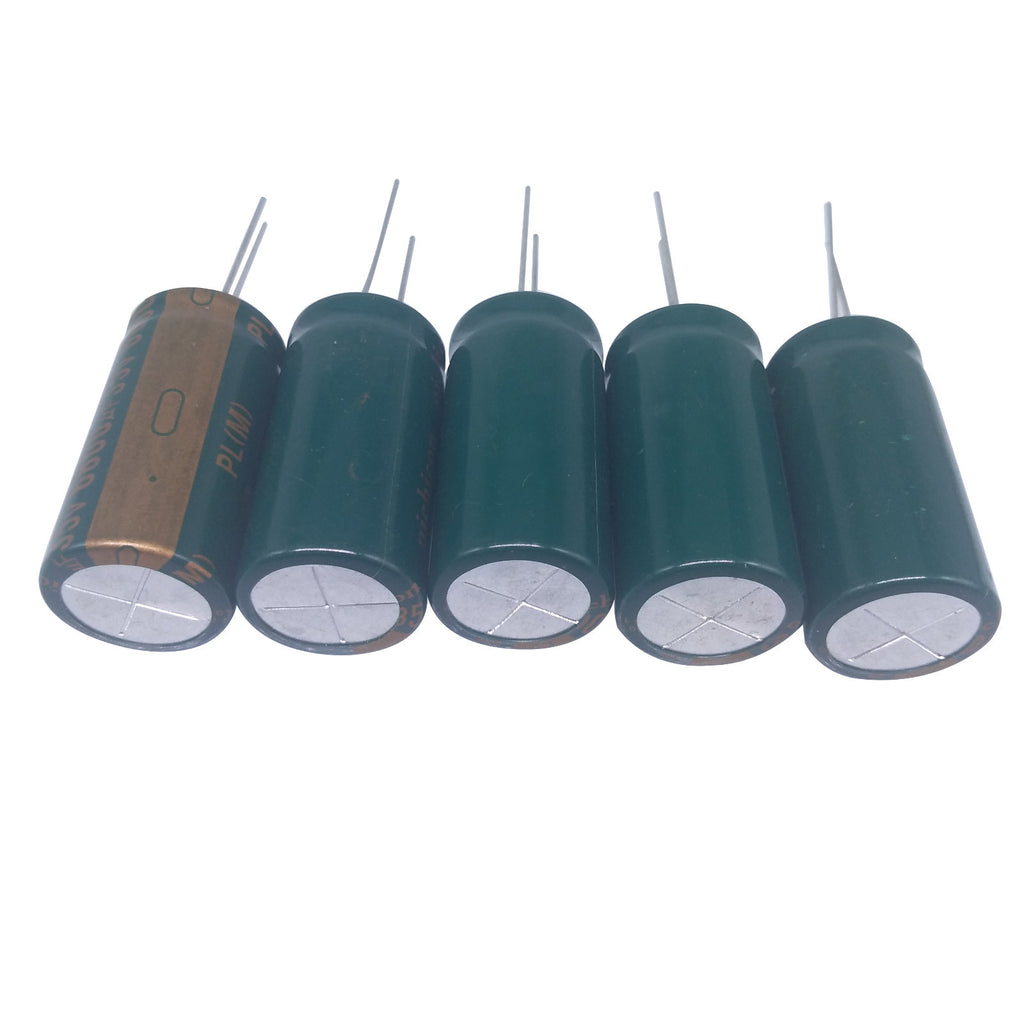US Stock 5pcs Electrolytic Capacitors 6800uF 35V +105℃ Radial 18 x 36mm